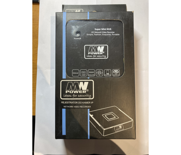 Rejestrator sieciowy, NVR-08mini PA